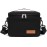 TuErcao 6 Can Mini Soft Cooler Bag for Beach Camping Travel Picnic Road Trip Leakproof Small Ice Chest, Insulated Cooler Lunch Box for Men Work, Black