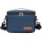 TuErcao 6 Can Mini Soft Cooler Bag for Beach Camping Travel Picnic Road Trip Leakproof Small Ice Chest, Insulated Cooler Lunch Box for Men Work, Navy Blue