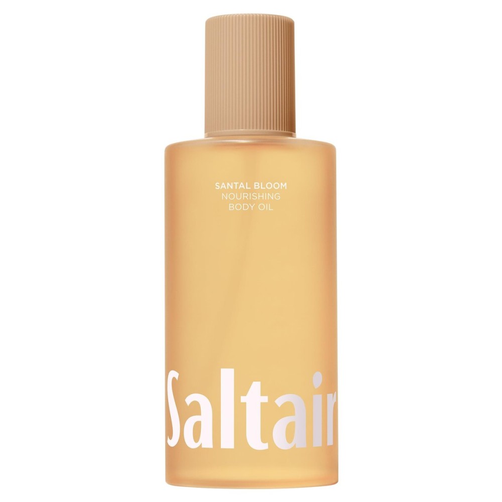 Saltair Body Oil. Jumbo Size Santal Bloom After Shower and Bath Oil for Women and Men. Botanical, Non-Greasy, and Well-Absorbing Moisturizer for Hydrating Dry Skin - 10oz Bottle