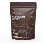 Mushroom Coffee, Instant Mushroom Coffee with Cordyceps, Reish, King Trumpet, Shitake, Turkey Tail, Lions Mane for Energy, Focus, Positive Mood & Immune Support (30 Servings)