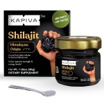 Kapiva 100% Pure Himalayan Shilajit Resin(30gm), High Potency for Men & Women | 120 Servings of 250mg | 80+ Trace Minerals, Upto 70% Fulvic Acid | Authentic | Natural Energy & Immune Support