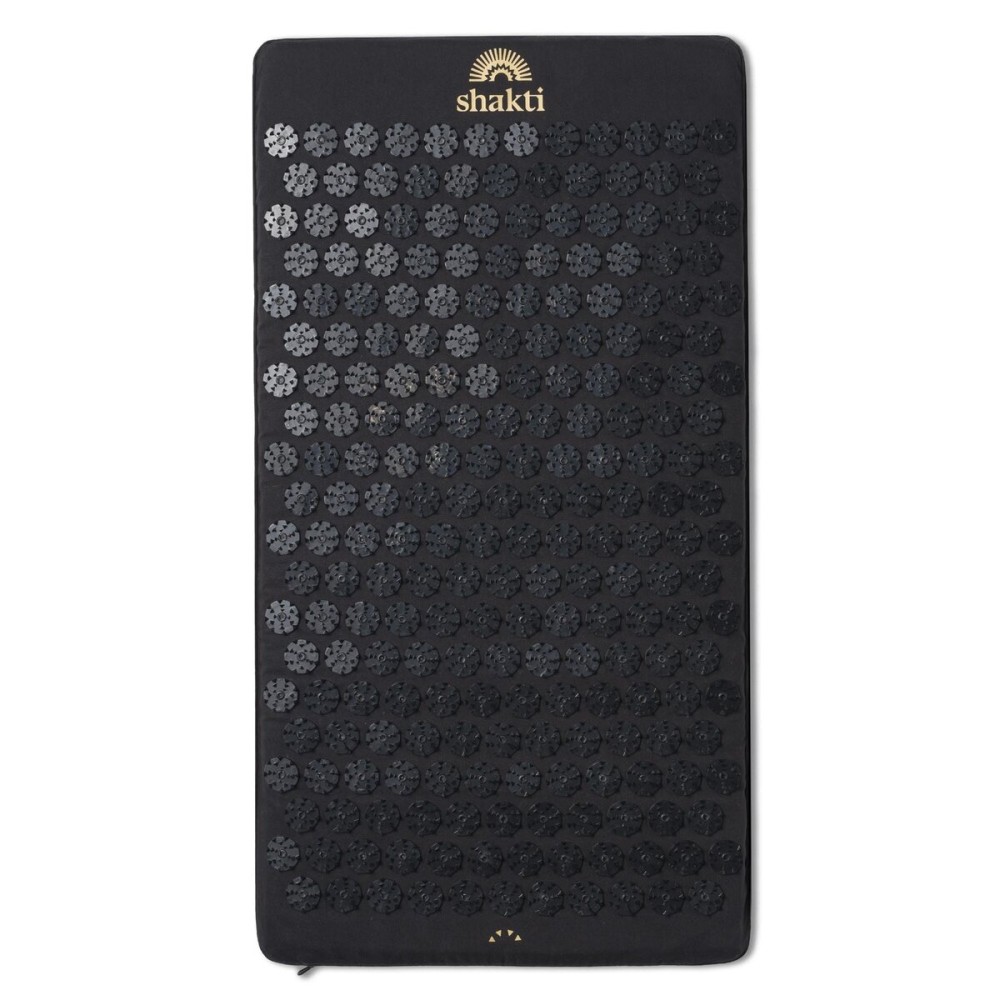 ShaktiMat Premium Acupressure Mat, Level 3 in Shakti Black, Massage Muscles, Aid Sleep & Unlock Inner Tension | Similar to Acupuncture, No Needles Required | FSA/HSA Eligible