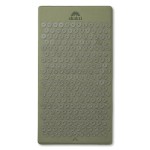 ShaktiMat Premium Acupressure Mat, Level 1 Intensity in Tulsi, Massage Muscles, Aid Sleep & Unlock Inner Tension | Similar to Acupuncture | FSA/HSA Eligible | Organic Cotton Certified