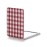 OMIRO Compact Mirror, Unique Plaid Pattern PU Leather 1X/3X Magnification, Ultra Portable for Purses, 2.4 W x 3.4 L, Red Plaid