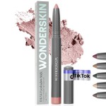 Wonderskin IYKYK Eyeshadow Stick - Longwear Eye Shadow Sticks, Budge-Proof & Waterproof Shimmer Eyeshadow Stick with Built-in Sharpener (Pink Quartz)