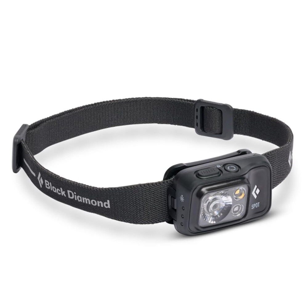 BLACK DIAMOND Spot 400 Headlamp | 400 Lumens Brightness, Dimmable | Waterproof & Durable | 3X AAA Battery Operated (Included) | Black