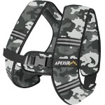 APEXUP 10lbs Weighted Vest Men Women, Weight Vest for Women Workout Equipment for Strength Training Running (Grey Camo)