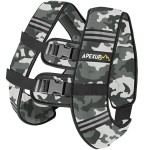 APEXUP 15lbs Weighted Vest Men Women, Weight Vest for Women Workout Equipment for Strength Training Running (Grey Camo)