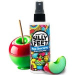 Foot and Shoe Deodorizer Spray, Extra-Strength Odor Eliminator for Smelly Shoes, Kids Feet, and Sweat, Candy Apple Scent, Alternative to Powder for Odor Control
