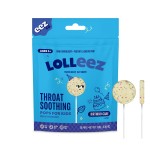 Lolleez Lollipops for Kids Sore Throat Relief, Birthday Cake Perfect for Soothing A Sore Throat While Tasting Great, Birthday Cake, 28 Count