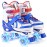 SULIFEEL Rainbow Unicorn 4 Size Adjustable Roller Skates for Girls Boys for Kids Ages 3-5 5-8 6-12 Children Skates Indoor Outdoor