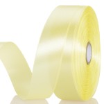 YASEO 1 Inch Baby Maize Solid Satin Ribbon, 50 Yards Craft Fabric Ribbon for Gift Wrapping Floral Bouquets Wedding Party Decoration