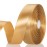 YASEO 1 Copper Solid Satin Ribbon, 50 Yards Craft Fabric Ribbon for Gift Wrapping Floral Bouquets Wedding Party Decoration