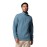 Columbia Mens Great Hart Mountain III Half Zip Pullover Jacket, Everblue, 3X Tall