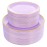 PULOTE 100PCS Purple Plastic Plates Disposable - Include 50 Dinner / 50 Dessert Plates Heavy Duty for Party, Wedding&Easter
