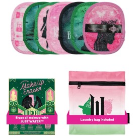 MakeUp Eraser, 7-Day Set, Erase All Makeup With Just Water, Including Waterproof Mascara, Eyeliner, Foundation, Lipstick, Sunscreen, and More Wicked, 7ct