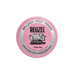 REUZEL Pink Grease Pomade, Strong All Day Hold, Oil-Based Styling Wax, Medium Shine, Easy To Wash Out, For All Hair Types