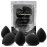 Aesthetica Cosmetics Beauty Sponge Blender - Latex Free and Vegan Makeup Sponge Blender - For Powder, Cream or Liquid Application (5 Pack)