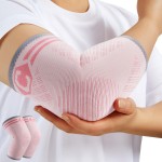 CAMBIVO 2 Pack Elbow Brace for Tendonitis, Tennis Elbow Compression Support Sleeve for Golfers Elbow Pain Relief, Arthritis, Bursitis, Workout, Weightlifting