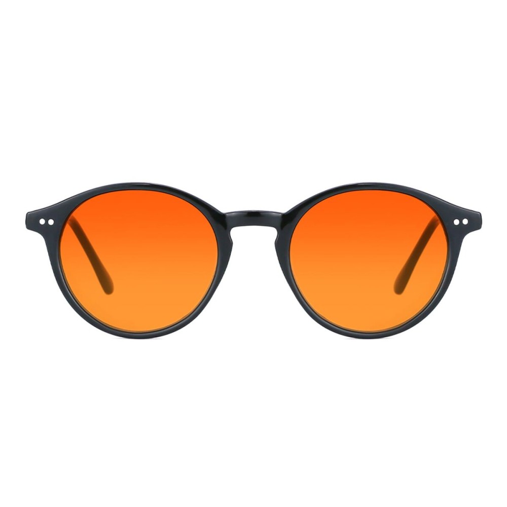 TIJN Orange Blue Light Blocking Glasses,Bluelight Glasses for Women Men,Improve Sleep, Suitable for TV/Gaming/Computer Use