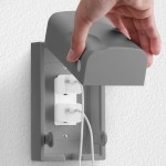 Bates - Baby Safety Outlet Cover Box, Grey, Outlet Covers Baby Proofing, Plug Covers for Electrical Outlets