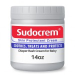 Sudocrem Diaper Rash Cream for Baby\'s Skin, Triple Action Diaper Rash Paste that Soothes, Treats and Protects, 15.29% Zinc Oxide Cream - 14oz (400g)