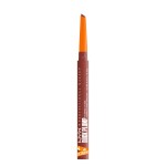 NYX PROFESSIONAL MAKEUP Duck Plump Plumping Lip Liner, Matte Pencil With Up To 10HR Wear, Swollen Spice (Warm Nude Lip Liner)