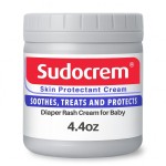 Sudocrem Diaper Rash Cream for Baby\'s Skin, Triple Action Diaper Rash Paste that Soothes, Treats and Protects, 15.29% Zinc Oxide Cream - 4.4oz (125g)