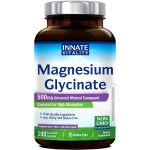 Innate Vitality Magnesium Glycinate 500mg | 70mg Elemental Magnesium Supplement - High Absorption, Non Buffered, Non-GMO & No Gluten - Vegan - Nerve Health - 240 Capsules (Pack of 1)