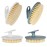 INNERNEED PP Shower Brush Body Exfoliating Scrubber, for Deep Clean Body Wash, Cellulite Treatment, Lymphatic Drainage and Blood Circulation Improvement (Pack of 4)