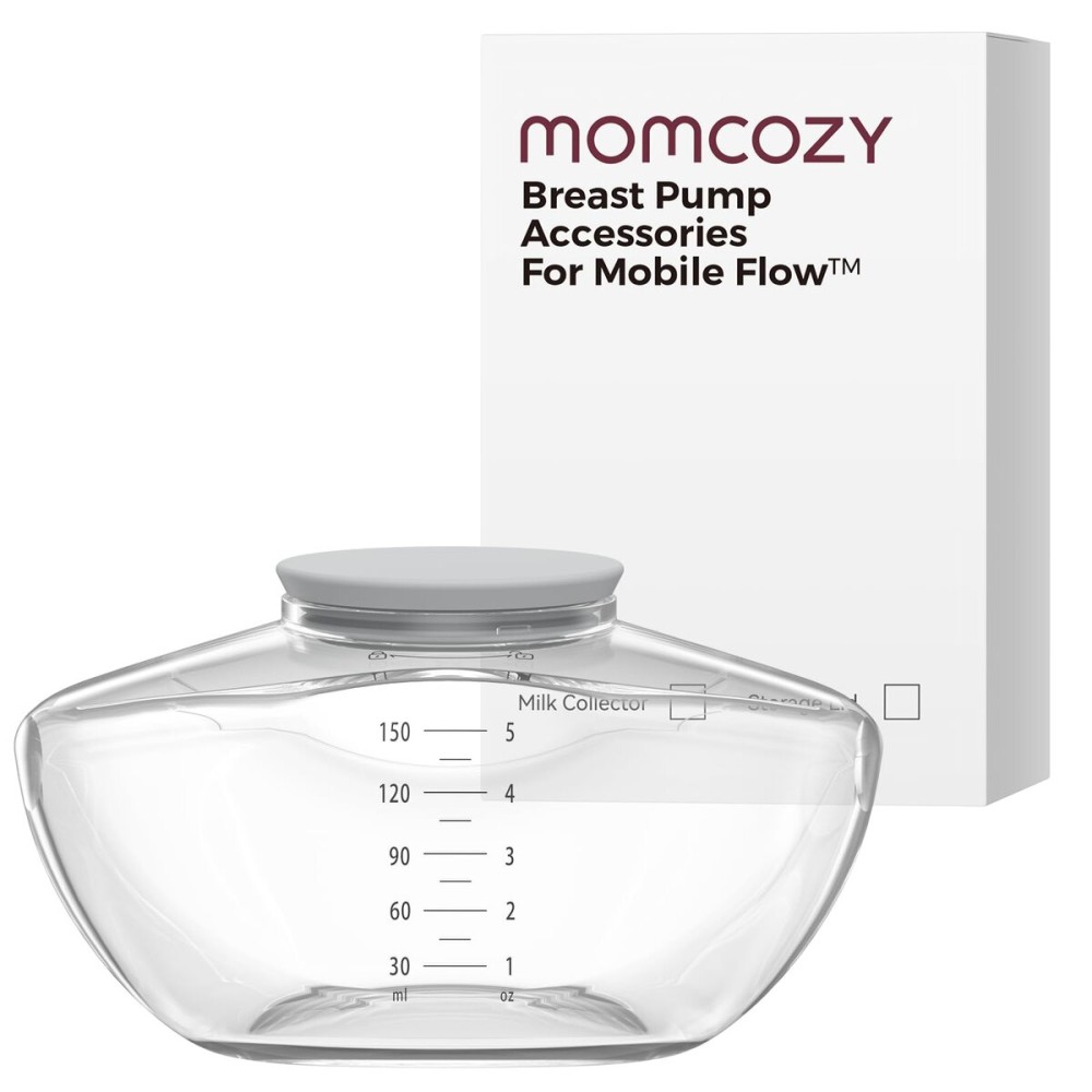 Momcozy Original Replacement Accessories for Upgraded Mobile Flow | Upgraded M9,Original Upgraded M9 Breastfeeding Parts,Container, 1 Pack