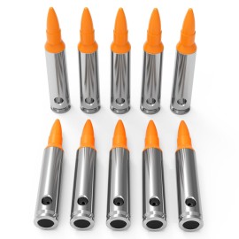 GORTAR 223rem Snap Caps Training Dummy Rounds Practice Safe Loading Firing Close to Real Weight -10 Pcs