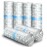 Tattoo Aftercare Waterproof Bandages 6 in x 6.6 yd Tattoo Cover Up Tape, Tattoo Supplies Second Skin Transparent Film Wound Healing Protective Clear Sterile and Safe Bandages Rolls