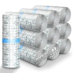 Tattoo Aftercare Waterproof Bandages 6 in x 11 yd Tattoo Cover Up Tape, Tattoo Supplies Second Skin Transparent Film Wound Healing Protective Clear Sterile and Safe Bandages Rolls