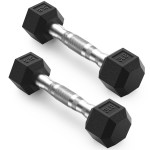 PAPABABE Dumbbells Set of 2 3lbs Dumbbells Pair, 3 Pounds Hand Weights for Women Men at Home, Free Weights Dumbbell Set for Home Gym Equipment, Pesas Mancuernas para Ejercicios de Hombre Casa.