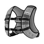 PACEARTH Weighted Vest,6lb/8lb/10lb/12lb/16lb/20lb/25lb/30lb Weight Vest with Reflective Stripe, Body Weight Vests for Women, Men, Weight Loss Workout, Strength Training, Running, Walking, Jogging