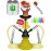 Neon Yellow Hookah Set 2 Hose Hookah - LilOne 12 Neon Yellow Mini Hookah Combo Kit Shisha Hooka Set with Prepunched Foil, Hookas Bowl, Disposable Tips, Mouthpieces, Tongs, Two Pipes - Hookah Machines