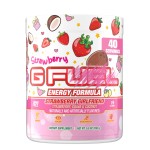 G Fuel Strawberry Girlfriend Energy Drink Powder, Pre Workout Caffeine Mix for Gaming, Sugar Free Focus Amino + Antioxidants, 9.9oz (Strawberry Guava, Coconut, 40 Servings)