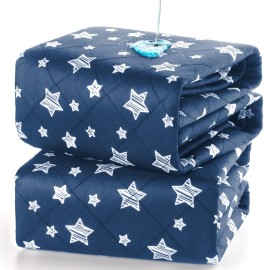 Waterproof Bed Pads Washable, Absorbent Chuck Pads Non Slip for Incontinence, Washable Pee Pads for Dogs, Waterproof Mattress Protector for Seniors, Bedwetting Kids, Hospitals, Pets, 34x76 2 Pack