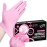 SwiftGrip Nitrile Exam Gloves, 4 Mil, Medium, Cherry Blossom, Food Safe Gloves Disposable Latex Free, Powder Free for Cleaning Supplies, Esthetician, Hair Dye, Tattoo Supplies (Box of 100)