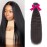 Human Hair Bundles Kinky Straight 1pcs 20 inch Single bundle Human Hair Yaki Straight Natural Black Kinky Hair For Black Girl