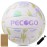 PECOGO Volleyball Size 5 PU Leather Soft Indoor Outdoor Irises Flower Volleyballs Sports Training Game Play Ball for Beginner, Teenager, Adult(Gift Box,with Pump)