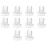 TOVVILD 10 Pack S9 Pro / S12 Pro / S9 / S12 Duckbill Valve, Compatible with Momcozy/TSRETE/NaNaLazy/bluefair Breastpump, for Zomee/Legendairy Collection Cups