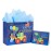 Loveinside Birthday Gift Bag for Boys, Medium Bag with Tissue Paper, Greeting Card and Tag, Three-dimensional Truck and Dinosaur Design for Kid\'s Birthday, Party and More, 13 x 5 x 10, 1 Pcs