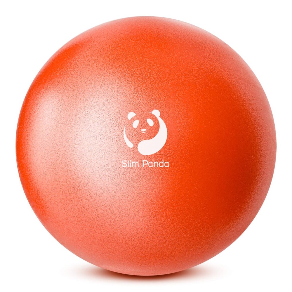 Slim Panda Pilates Ball, 9 Inch Small Exercise Ball, Anti Burst Mini Yoga Ball for Stability, Workout, Barre, Core Strength, Physical Therapy, Balance, Stretching
