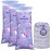 MP MOZZPAK Unicorn Kids Vomit Bags Disposable 35 Pack - Emesis Bags, Leak-Proof Barf Bag, Motion Sickness Relief for Children, Travel Friendly Puke & Throw up Bag for Car, Plane, & Road Trips