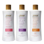 RAW SUGAR Simply Body Wash Variety Trio (25 Fl Oz, Pack of 3) Vegan Bath & Shower Gel, Raw Coconut + Mango, Pineapple + Maqui Berry + Coconut and Watermelon + Fresh Mint, No Sulfates & Parabens
