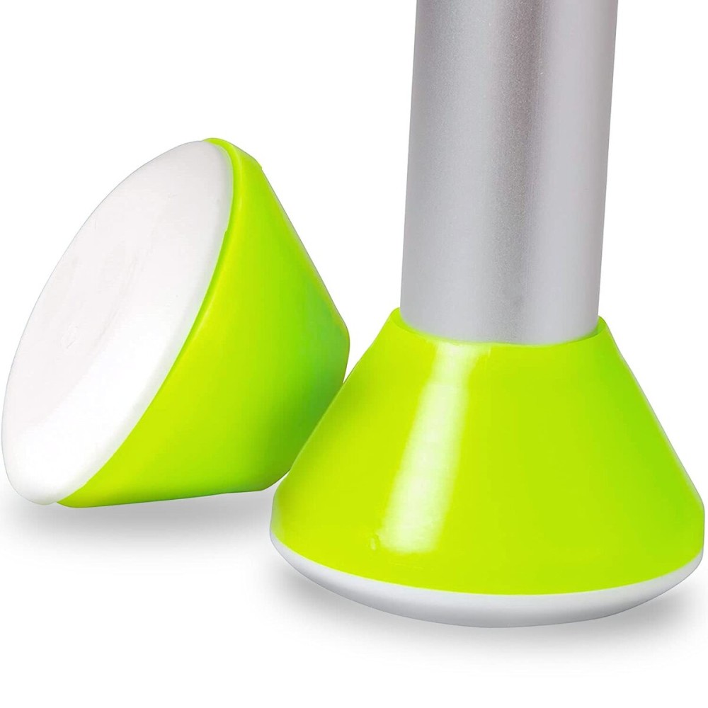 HealthSmart 4-Pack Walker Ski Glides for Folding Walkers, Durable Universal Fit for Smooth Mobility, Easy Installation and Increased Visibility Walker Feet