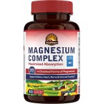 Vitalitown Magnesium Complex Supplement 500mg - NSF Certified Magnesium Glycinate, Malate, Taurate & Citrate - Chelated High Absorption & Gentle on Stomach - Vegan Non-GMO 60 Capsules