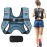 BAGAIL Weighted Vest, 5lb/8lb/10lb/12lb/15lb/20lb/25lb/30lb Weight Vest for Walking & Weight Loss, Reflective Rucking Vest with Phone Pouch for Women & Men, Home Gym & Outdoor Training
